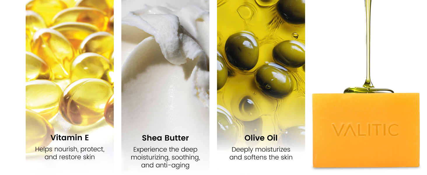 Vitamin c shea butter castile olive oil