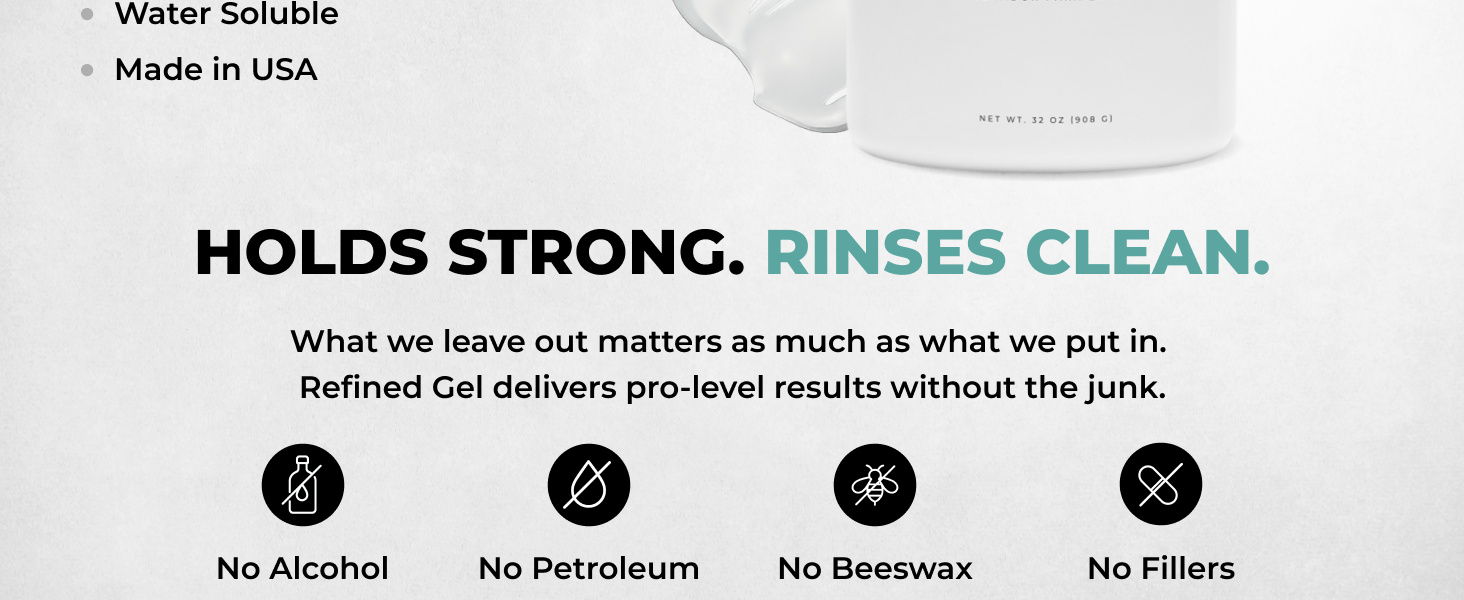 gentlemen republic refined hair gel