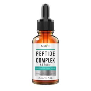Mabox 1 oz Organic Peptide Complex Hydrating Anti-Aging Skin Care Serum
