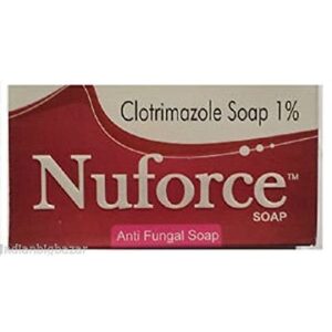 Nuforce Clotrimazole 1% Medicated Soap 75g for Skin Infection Relief