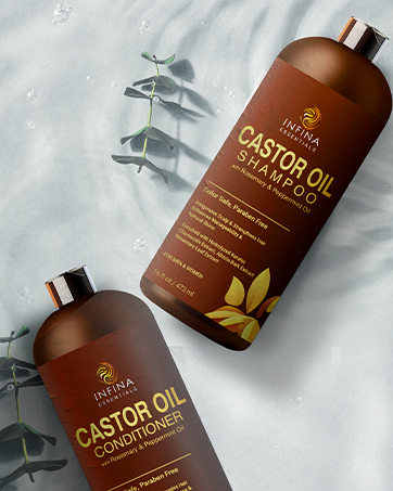 Castor oil Shampoo and Conditioner