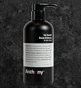 Anthony No Sweat Body Defense Deodorant for Men – Anti-Chafing, Anti-Itch Cream-to-Powder Lotion ...