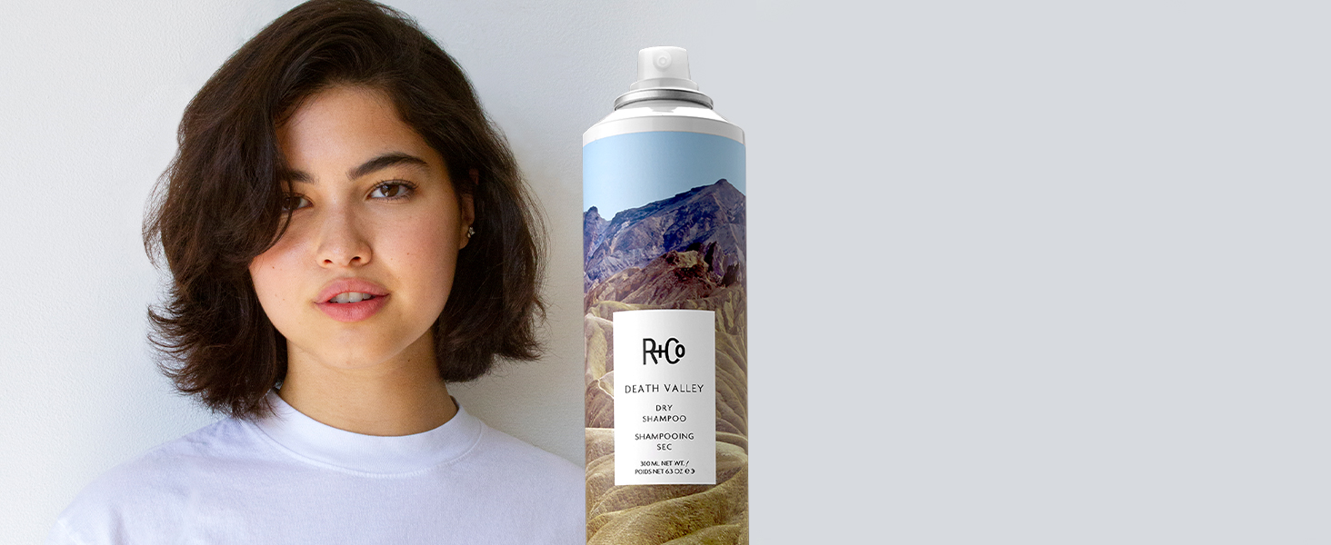 women with volume hair using death valley dry shampoo