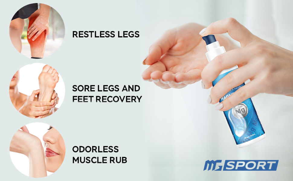 magnesium, gel, leg cramp, sore nuscles, pump, lotion, Magnesium oil, spray, sleep
