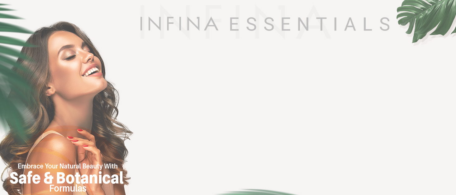 Infina Essentails Embrace your natural beauty with safe and botanical formulas of best hair care