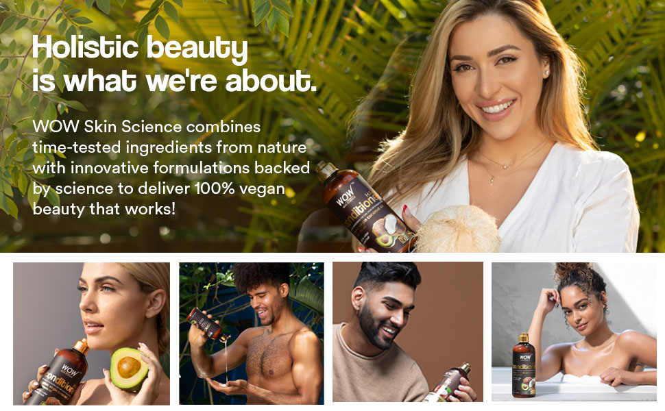 WOW Hair Conditioner Coconut & Avocado Oil Restore Dry Damaged Hair