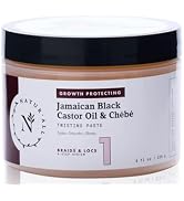 NaturAll Jamaican Black Castor Oil & Chebe Braiding Gel - Sulfate-Free Loc Gel for Retwists, Locs...