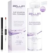 Gellen 473ml/16oz Slip Solution for Polygel Nails with Nail Brush, Pump Bottle Design Polygel Sol...