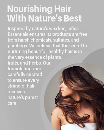 Nourishing Hair Care Brand Infina Essentials with best hair care and skincare quality products