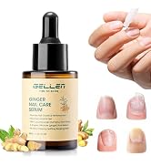 Gellen 30ml Ginger Nail Growth Serum for Nail Strengthener and Growth, Nail Repair Treatment for ...