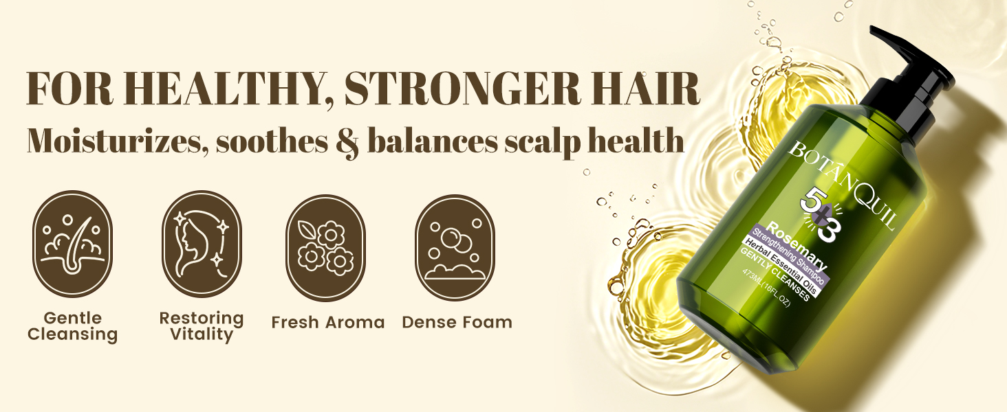 BOTANQUIL Rosemary Strengthening Shampoo