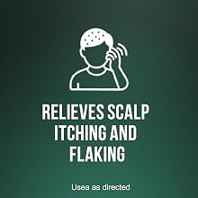 Relieves scalp itching and flaking – anti dandruff shampoo for men & women with dry scalp