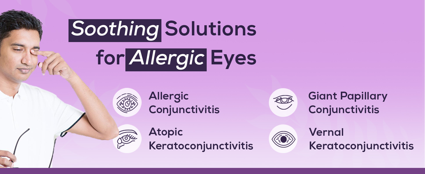For allergic eyes