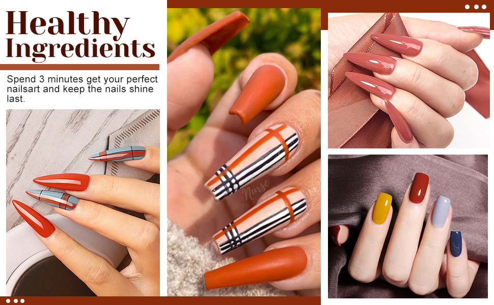 gel nail polish set