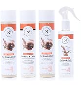 NaturAll Wash and Go Sea Moss and Chebe Bundle - Complete Hair Care System for Nourished and Styl...