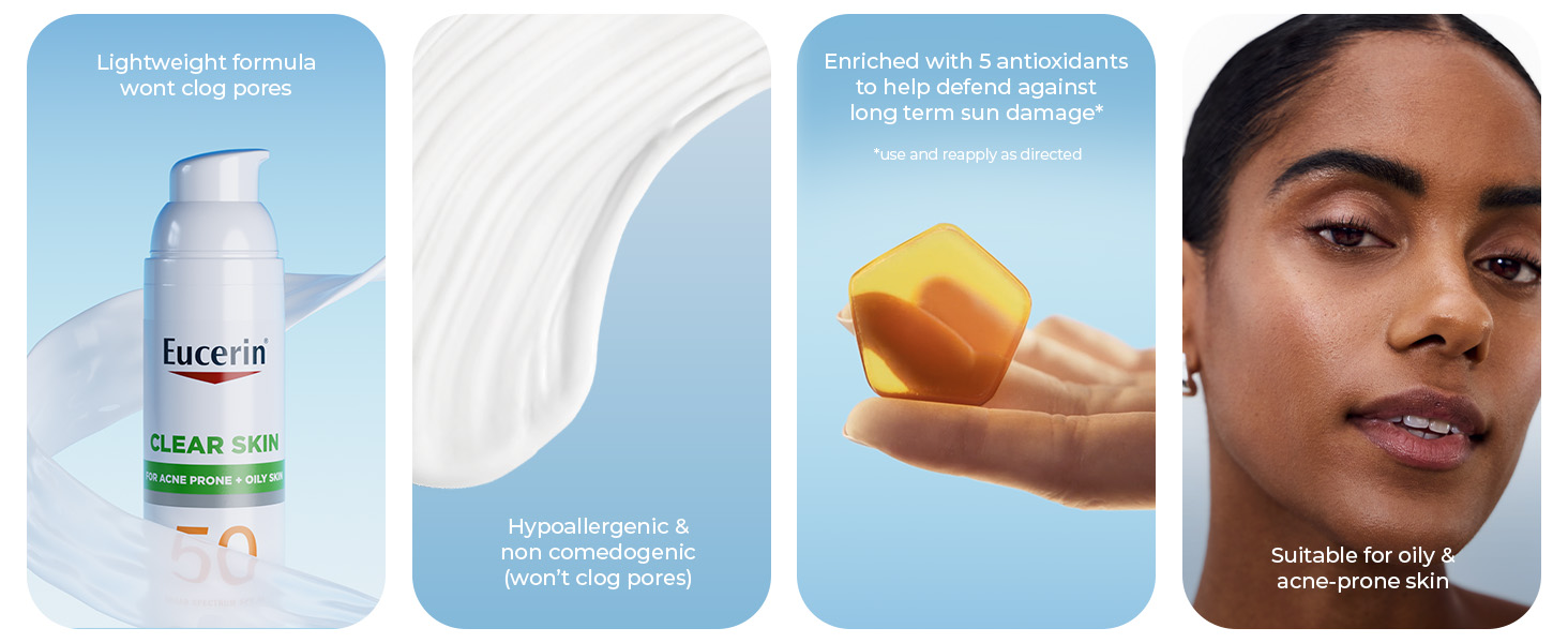 Lightweight formula wont clog pores; Hypoallergenic & non comedogenic (won't clog pores)