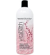 Vitabath Bubble Bath Relaxing Pomegranate Bellini Blush Aromatherapy Rich Foaming Bubbly Soak, Mo...