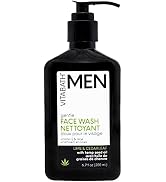 Vitabath Men's Gentle Face Wash Daily Nourishing Facial Cleanser - Restores Balance & Revives Ski...