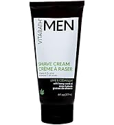 Vitabath Men's Lime & Cedarleaf Shave Cream Super Slick Shaving Protects Against Razor Burn & Irr...