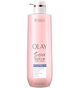 Olay Super Serum Body Wash for Rough & Bumpy Skin, Hydrating & Renewing Serum Complex with Exfoli...