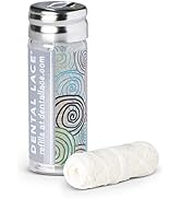 Dental Lace Woven Dental Floss, Silk Floss with Natural Mint Flavor - Refillable De...