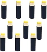 Healthcom 10 Pcs 1 Oz Paperboard Lip Balm Tubes Cardboard Krafts Paper Lipstick Tube Empty Lip Gl...