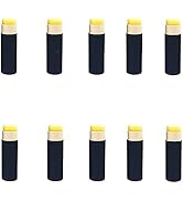 Healthcom 10 Pack 15ml Paperboard Lip Balm Tubes Kraft Paper Lipstick Tube Cardboard 0.5 Oz Empty...