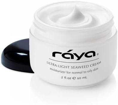 Raya Ultra-Light Seaweed Cream (304) | Anti-Aging Moisturizer for Oily, Break-Out Skin | Hydrating Face Cream Reduces Fine Lines, Wrinkles | Best Facial Moisturizer for Dry, Aging Skin | Controls Oil