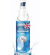 Magnesium Gel + Pump 1,050 Presses 50mg MgCl ea. for Leg Cramps. Preservatives Free, high Absorpt...