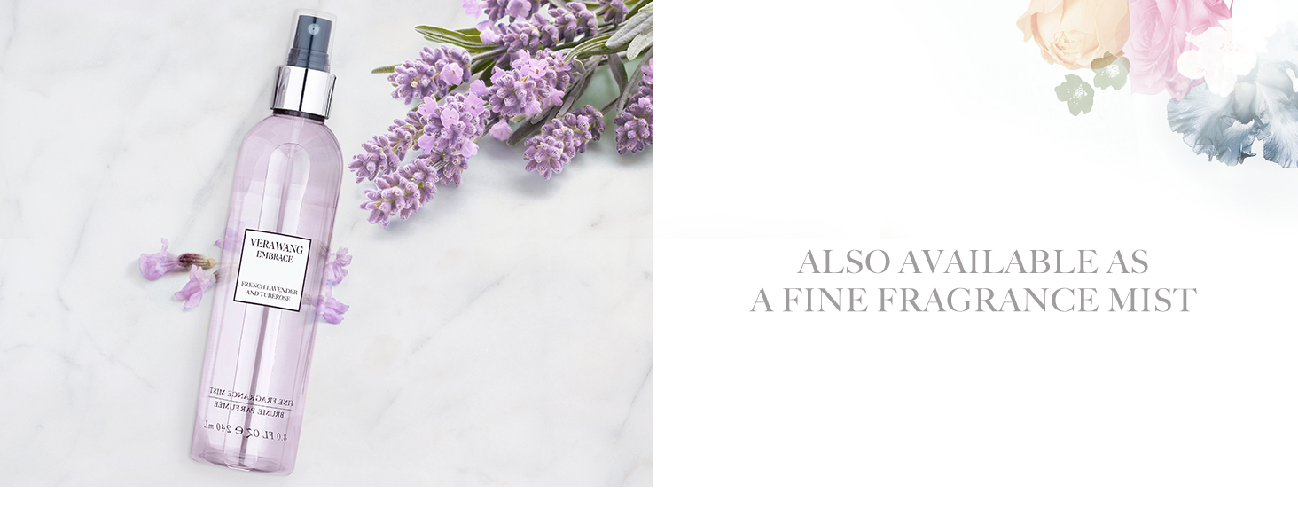 French Lavender & Tuberose is also available as a fine fragrance mist