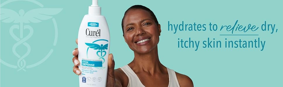 Hydrates to instantly relieve dry, itchy skin