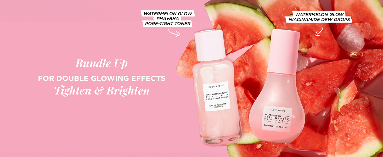 Bundle up for double glowing effects to tighten and brighten skin