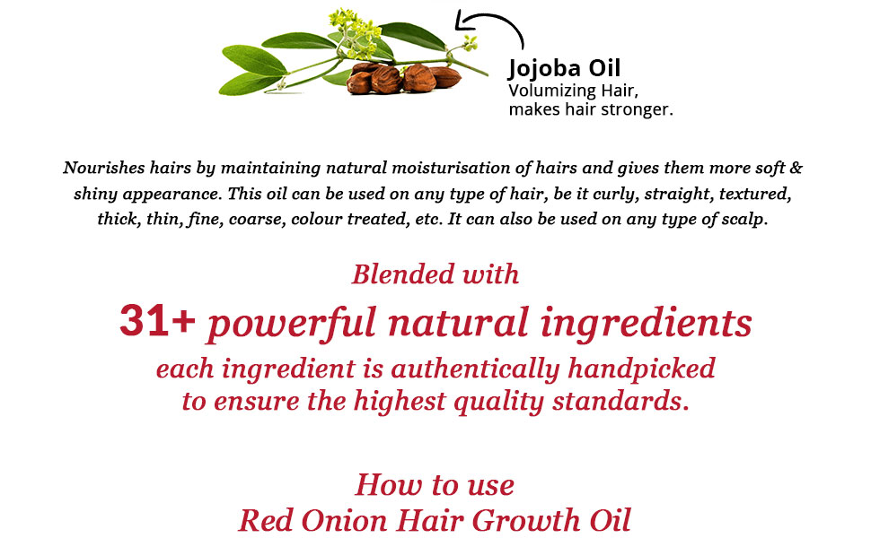 Red Onion Oil 300ml