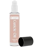 C CARE Vanilla & Sugar Roll-On Cuticle Oil | Natural Revitalizing Hydrating Nail Oil | Repaires C...