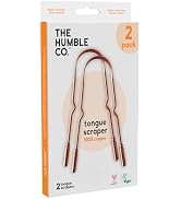 The Humble Co. Copper Tongue Scraper – 100% Copper Tongue Cleaner, For Superior Oral Care, Dental...