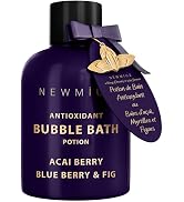 Antioxidant Bubble Bath - Luxury Long Lasting Bubble Bath - SweetAcai Berry Blueberry Fig Essenti...