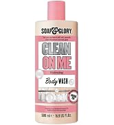Soap & Glory Original Pink Clean On Me Body Wash - Hydrating Shower Soap & Skin Cleanser with Bui...