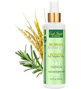 WOZUTUNT Rice Water Spray with Rosemary Scent, Hair Care Product for Dry, Weak Hair Thickening, M...
