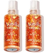 Vital Luxury Body Mist Set, Travel Size Spray Bottle, Long Lasting Perfume Gift Sets, Fragrance M...
