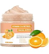 Vitamin C Face Scrub, Exfoliating Facial Wash with Retinol, Face Scrub,Facial Exfoliating Scrub, ...