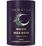 Cleansing Sage Moon Milk Bath Soak - Lavender Chamomile - Moisturize & Soften Skin Spiritual Stre...