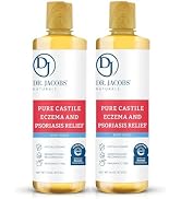 Dr. Jacobs Naturals Hypoallergenic Castile Soap, Dermatologist Tested Unscented Soap for Eczema &...