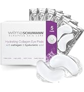 WILMA SCHUMANN Collagen Under Eye Patches, Dark Circle & Wrinkles Under Eye Mask, Pack of 5