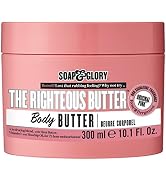 Soap & Glory The Righteous Butter Moisturizing Body Butter - Skin Hydration Body Moisturizer with...