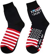 Vtrem Funny Trump 2024 Socks: Novelty Trump Socks Trump 2024 Dress Socks Make America Great Again...