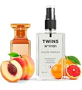 TWINS Impression of Bitter Peach | Unisex Perfume for Women and Men Eau de Parfum | No.11101 | 3....