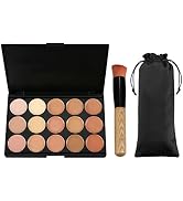 Vtrem 15 Colors Contour Palette Kit Camouflage Concealer Palette Christmas Gifts Eyeshadow Face C...