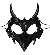 Vtrem Gothic Devil Dark Mask: Steampunk Halloween Carnival Venetian Costumes Party Prom Costumes ...