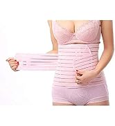 Healthcom Women's Waist Trimmer Belt Abdominal Binder Comfortable Elastic Postpartum Abdomen Reco...