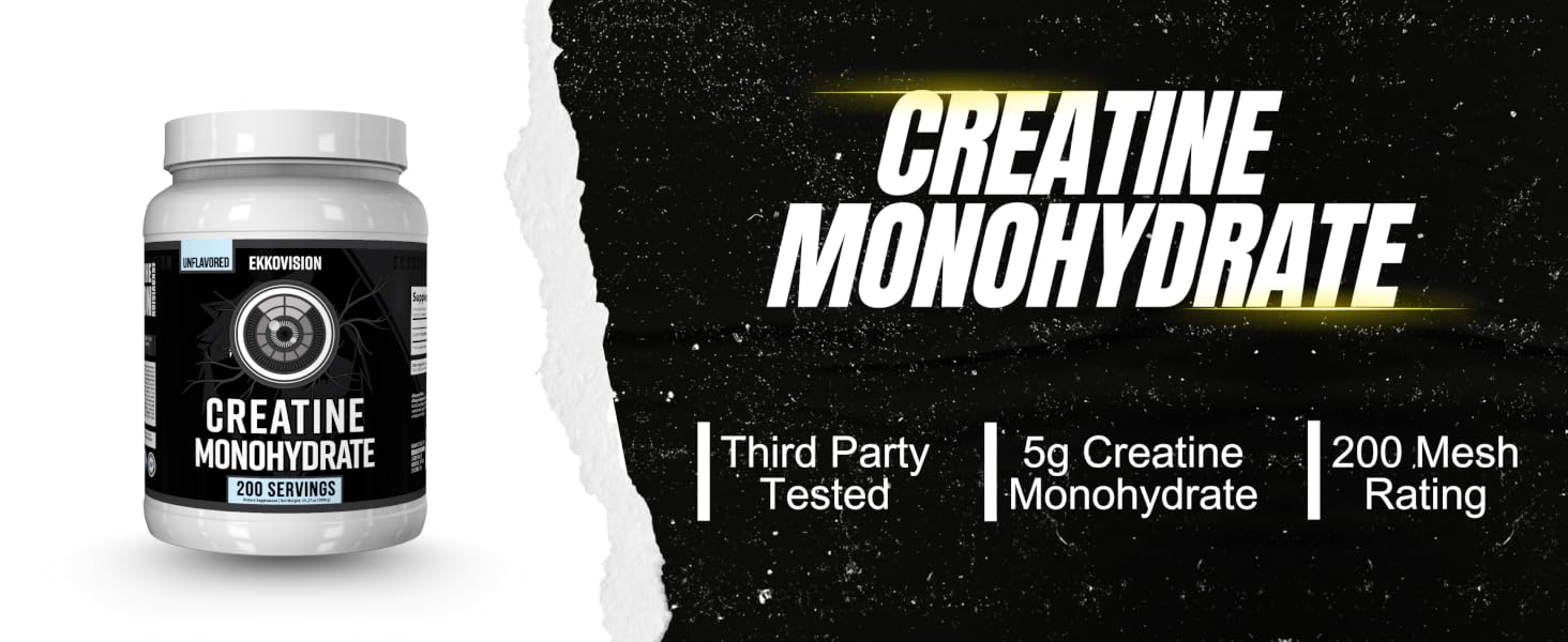 creatine monohydrate ekkovision